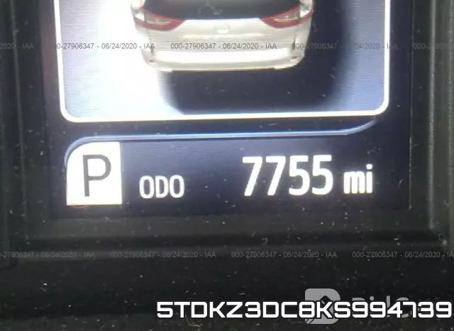 5TDKZ3DC8KS994739 фото 8