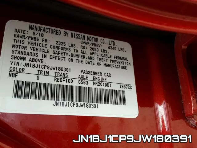 JN1BJ1CP9JW180391 фото 2