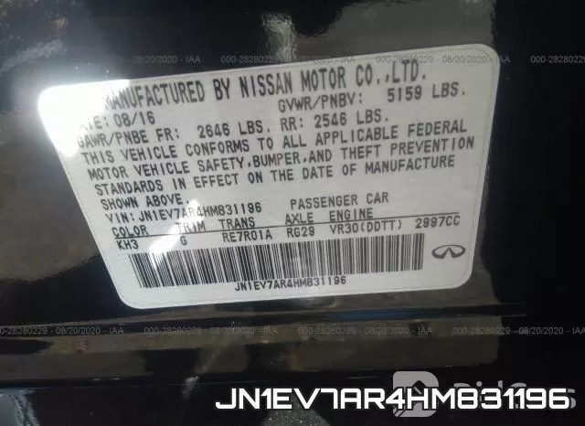 JN1EV7AR4HM831196 фото 10