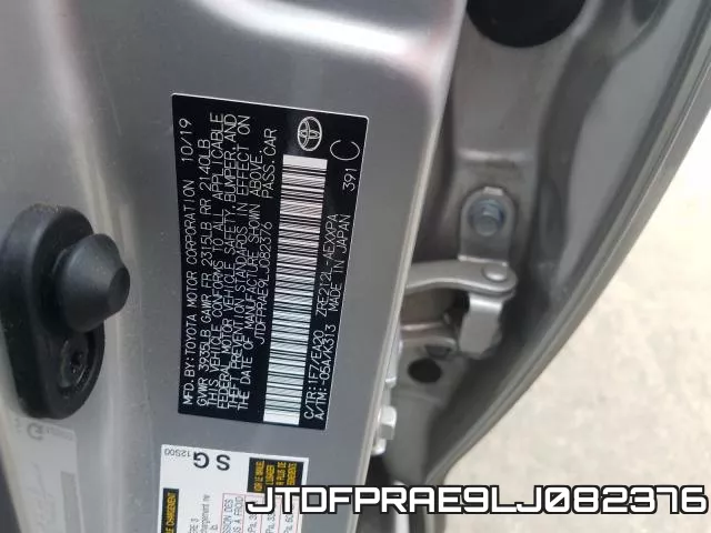 JTDFPRAE9LJ082376 фото 2