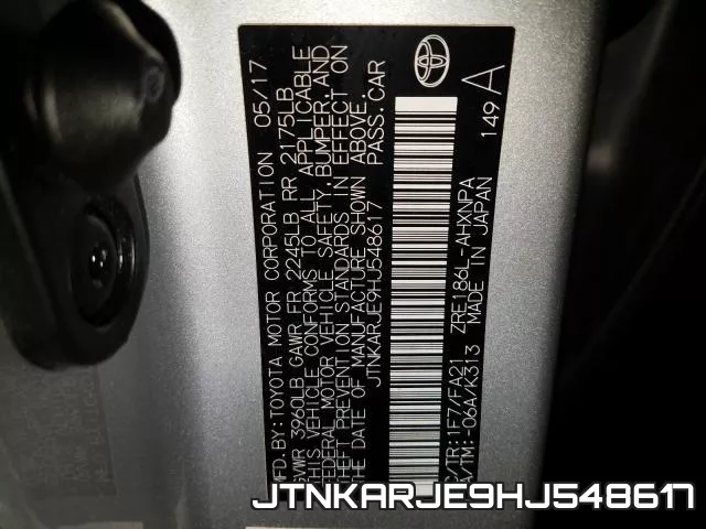 JTNKARJE9HJ548617 фото 2