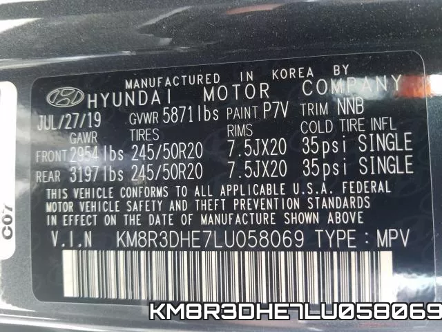 KM8R3DHE7LU058069 фото 2