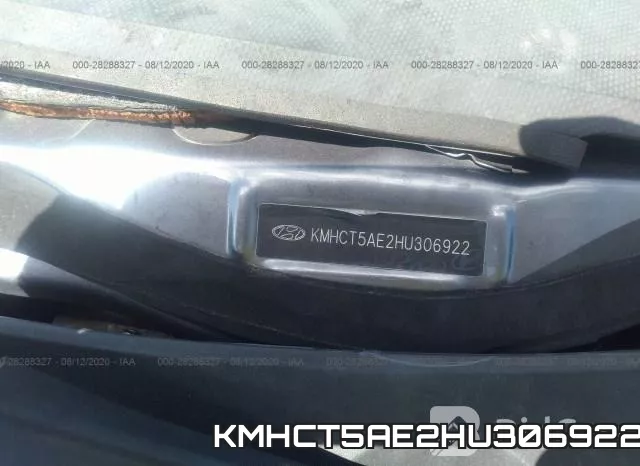 KMHCT5AE2HU306922 фото 10