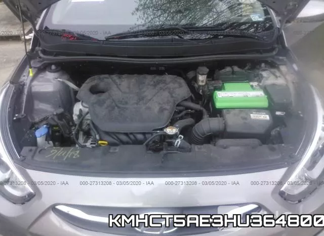 KMHCT5AE3HU364800 фото 2