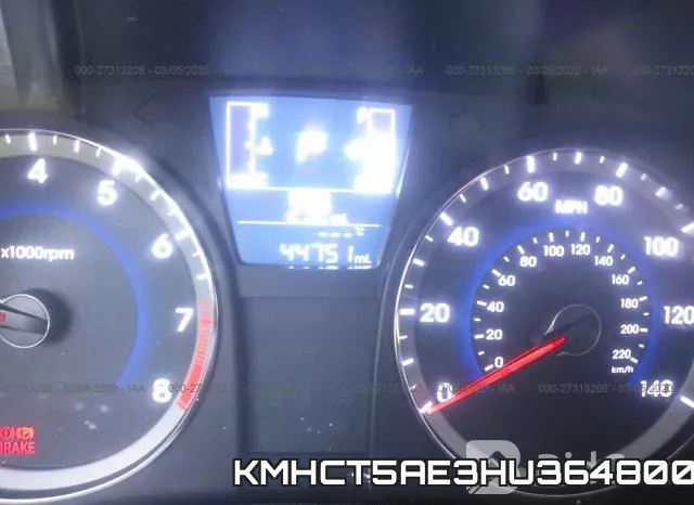 KMHCT5AE3HU364800 фото 8