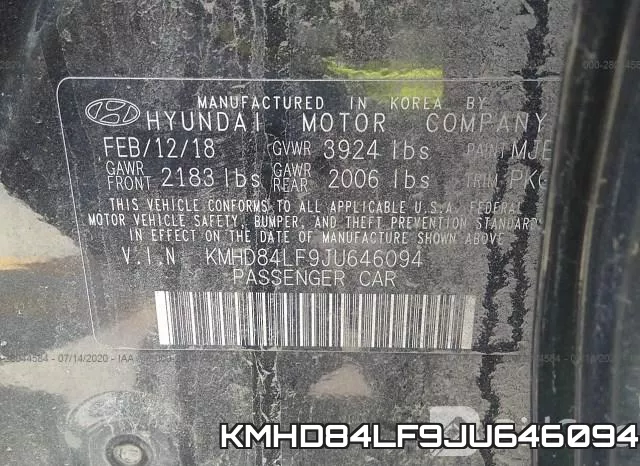 KMHD84LF9JU646094 фото 10