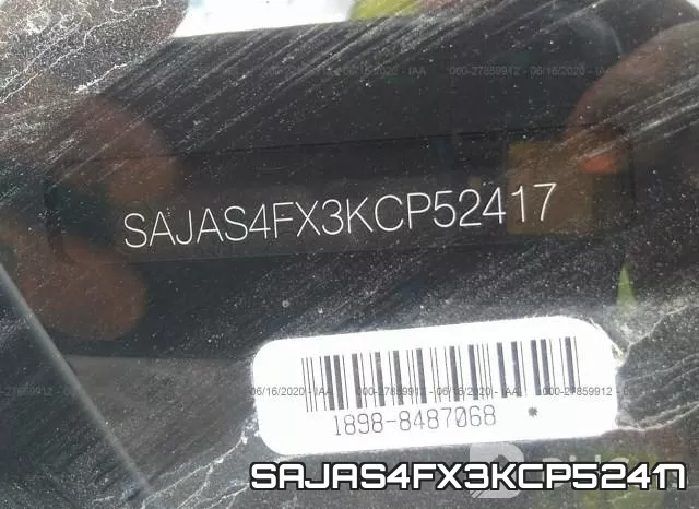 SAJAS4FX3KCP52417 фото 10