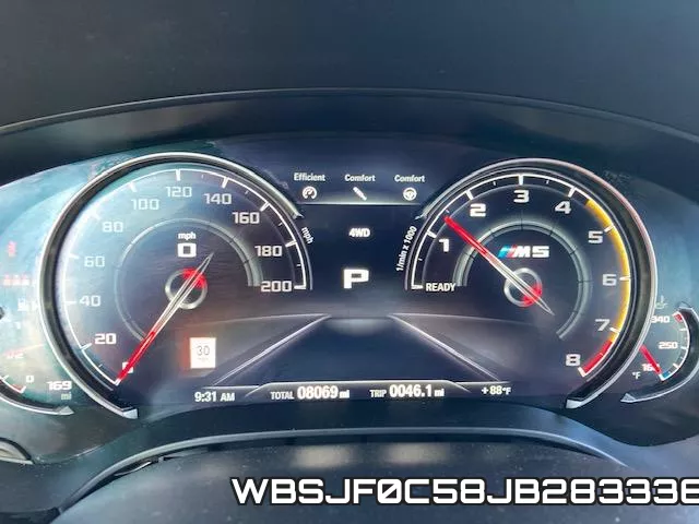WBSJF0C58JB283336 фото 9