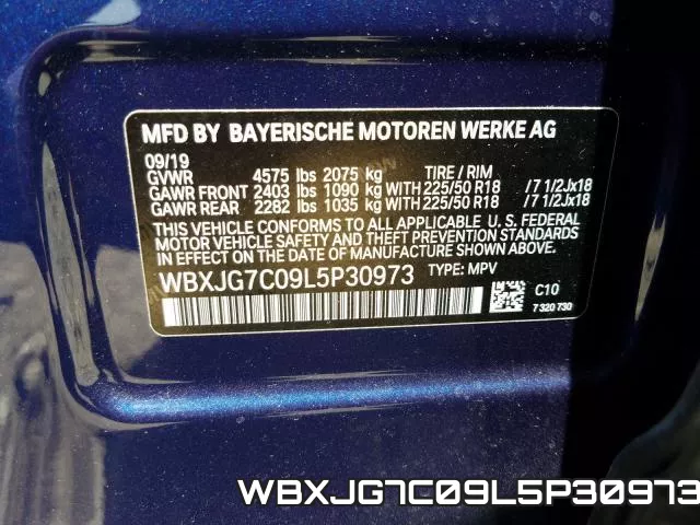 WBXJG7C09L5P30973 фото 2