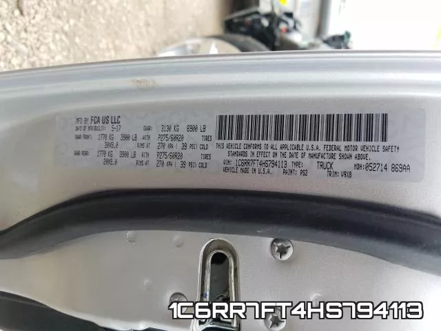 1C6RR7FT4HS794113 фото 2