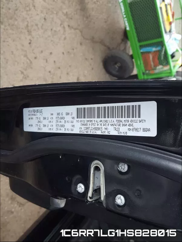 1C6RR7LG1HS828015 фото 2