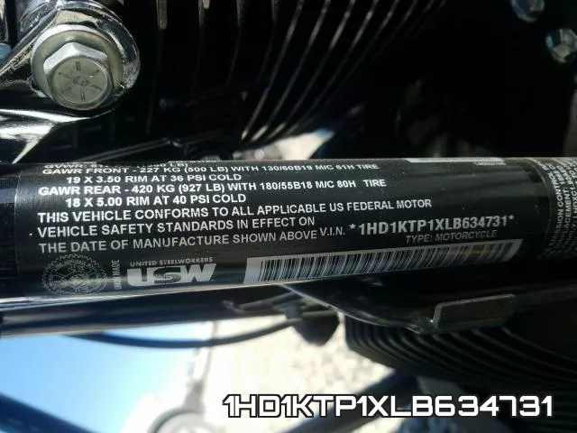 1HD1KTP1XLB634731 фото 2