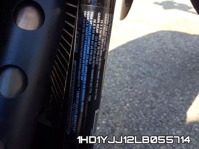1HD1YJJ12LB055714 фото 2