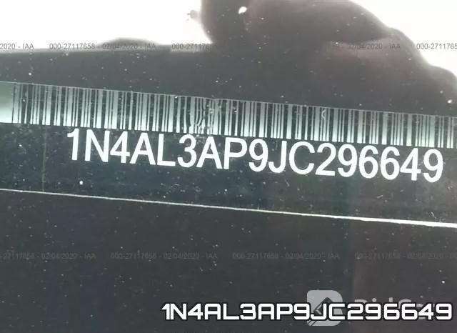 1N4AL3AP9JC296649 фото 10