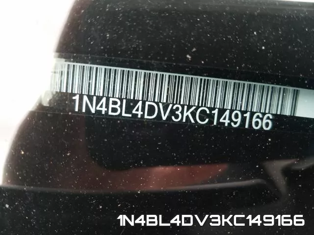 1N4BL4DV3KC149166 фото 2