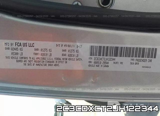 2C3CDXCT2JH122344 фото 10