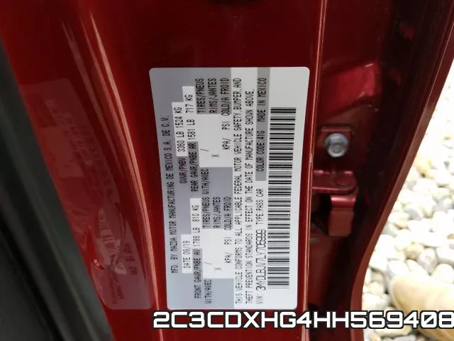 2C3CDXHG4HH569408 фото 2
