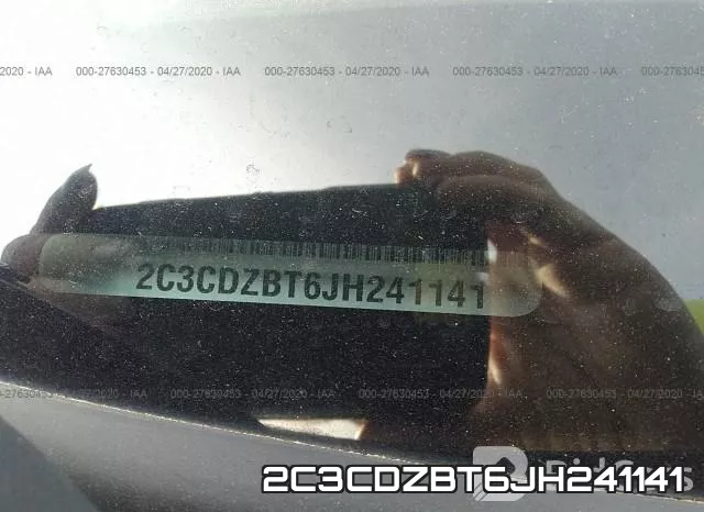 2C3CDZBT6JH241141 фото 10