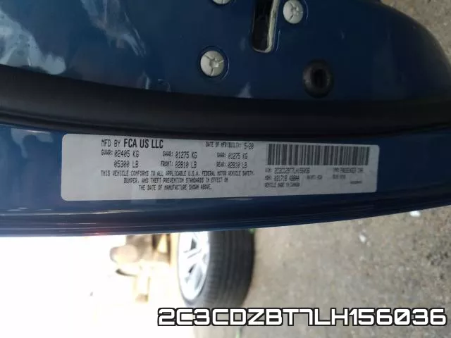 2C3CDZBT7LH156036 фото 2