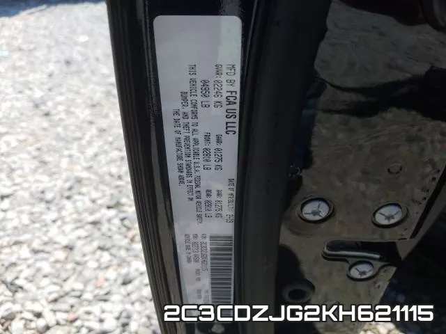 2C3CDZJG2KH621115 фото 2