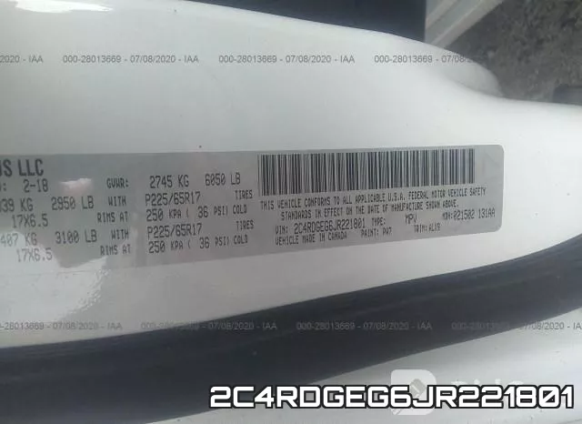 2C4RDGEG6JR221801 фото 10