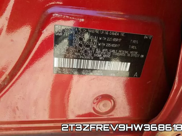 2T3ZFREV9HW368618 фото 2