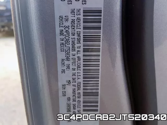 3C4PDCAB2JT520340 фото 2