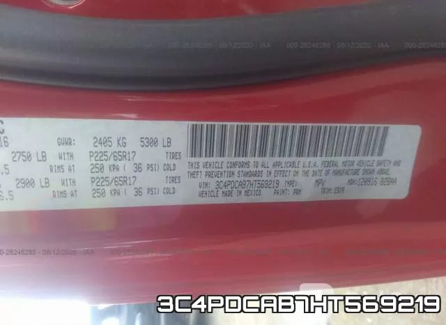 3C4PDCAB7HT569219 фото 10
