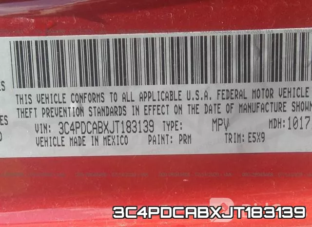 3C4PDCABXJT183139 фото 10