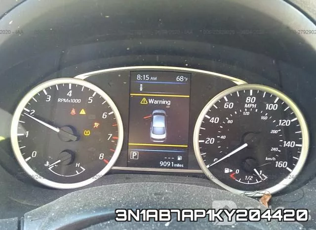 3N1AB7AP1KY204420 фото 8