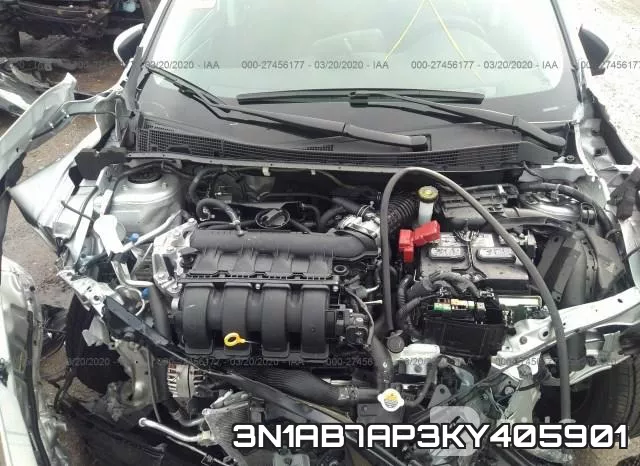 3N1AB7AP3KY405901 фото 2