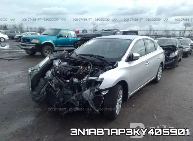 3N1AB7AP3KY405901 фото 3