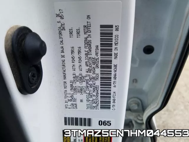 3TMAZ5CN7HM044553 фото 2