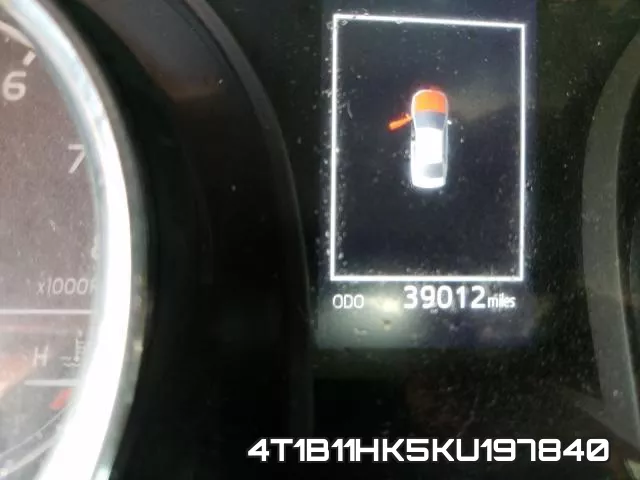 4T1B11HK5KU197840 фото 9