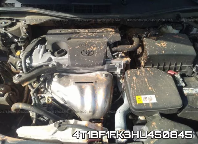4T1BF1FK3HU450845 фото 7