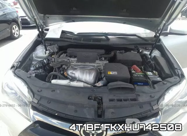 4T1BF1FKXHU742508 фото 2