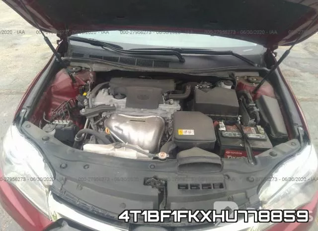 4T1BF1FKXHU778859 фото 2