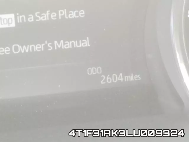 4T1F31AK3LU009324 фото 9