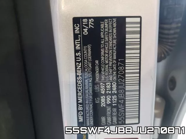 55SWF4JB8JU270871 фото 2
