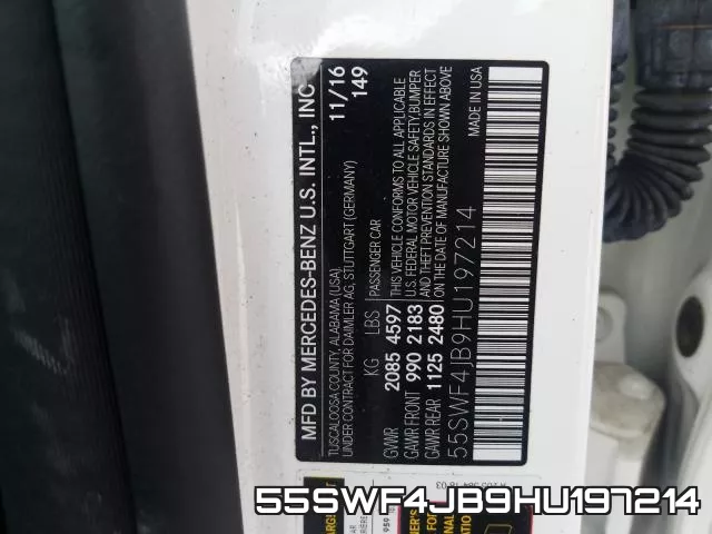 55SWF4JB9HU197214 фото 2