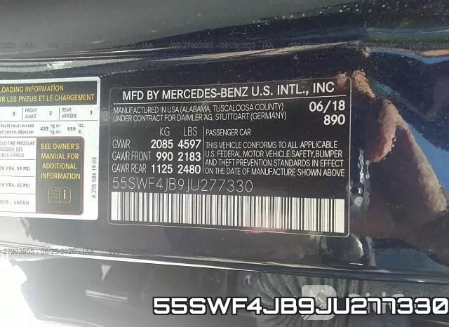 55SWF4JB9JU277330 фото 10