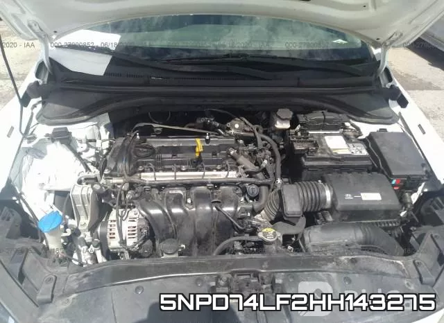 5NPD74LF2HH143275 фото 2