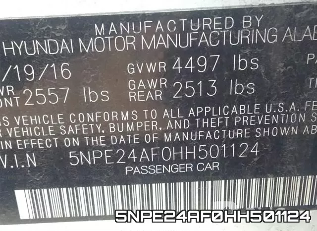 5NPE24AF0HH501124 фото 10