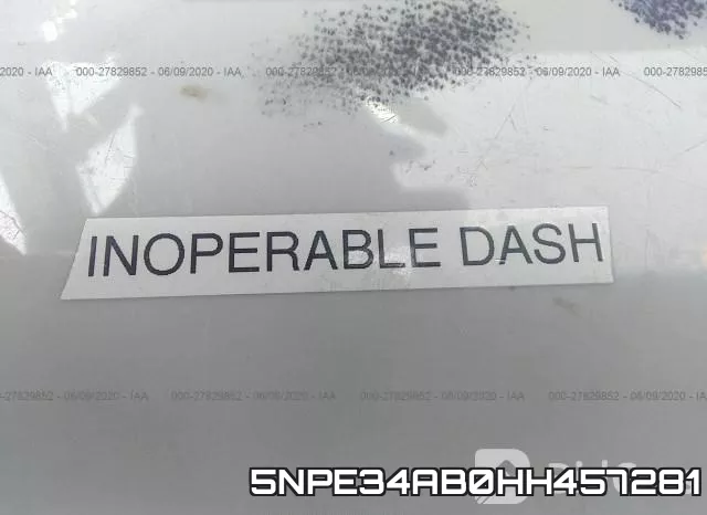 5NPE34AB0HH457281 фото 8