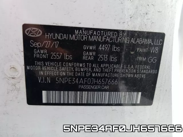 5NPE34AF0JH657666 фото 2