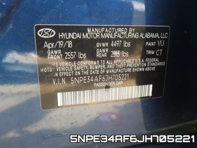 5NPE34AF6JH705221 фото 2
