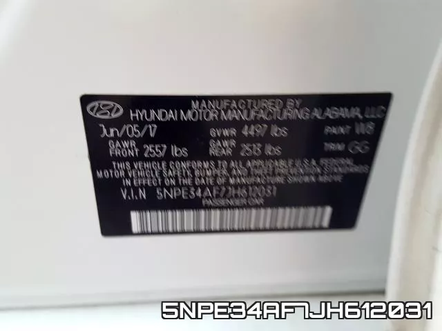 5NPE34AF7JH612031 фото 2