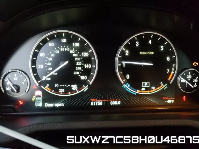 5UXWZ7C58H0U46875 фото 9