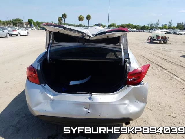 5YFBURHE9KP894039 фото 10
