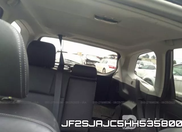 JF2SJAJC5HH535800 фото 9